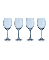 Godinger Veneto White Wine Glasses, Set of 4