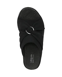 LifeStride Women's Serenade Washable Slide Wedge Sandals