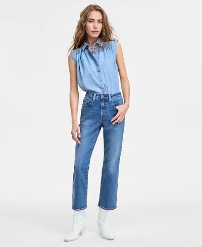 Levi's Women's 725 High-Rise Kick Boot Jeans