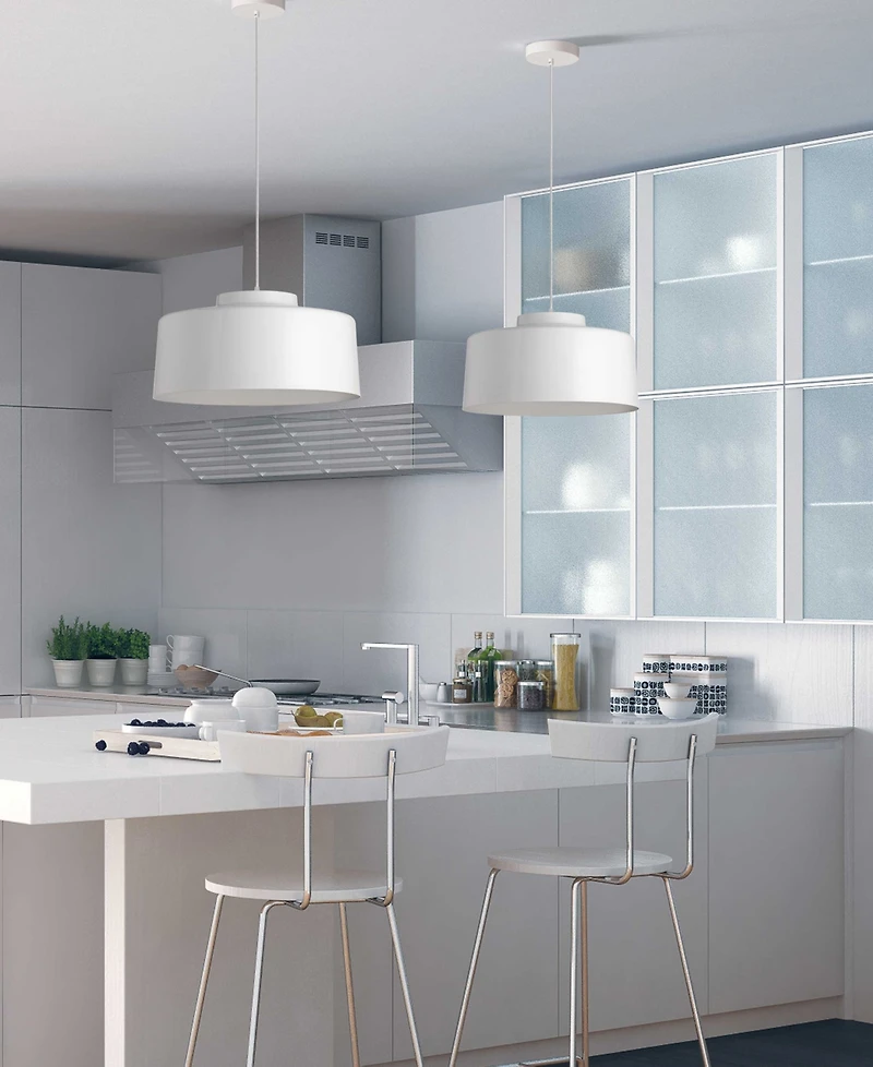 Dainolite 10.50" Metal Kup Led Pendant