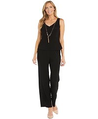 R & M Richards Women's 3-Pc. Embellished Pant Set