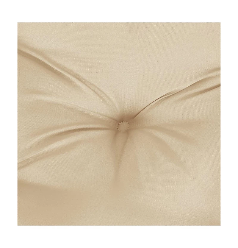 Garden Bench Cushion Beige 59.1"x19.7"x2.8" Oxford Fabric
