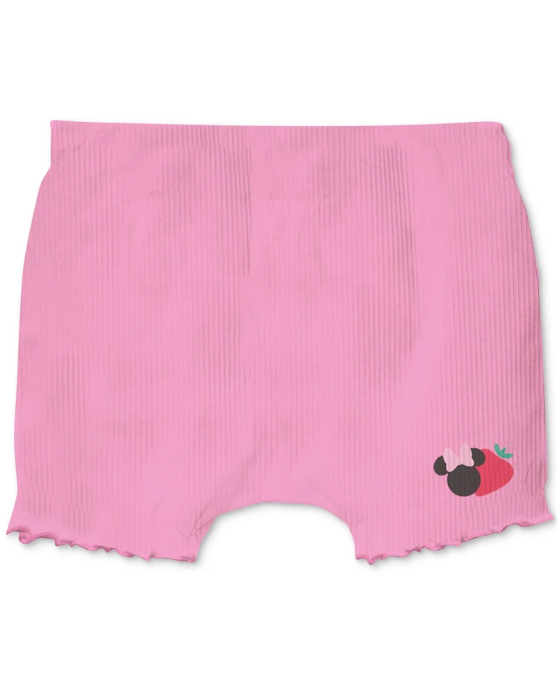 Disney Baby Girls Minnie Mouse Top & Shorts, 2 Piece Set
