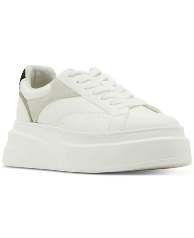 Steve Madden Women's Venture Platform Lace-Up Sneakers