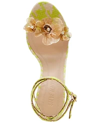 Steve Madden Women's Sheila Floral Embellished Stiletto Sandals