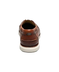 Florsheim Men's Tropics Moc Toe Elastic Lace Boat Shoe