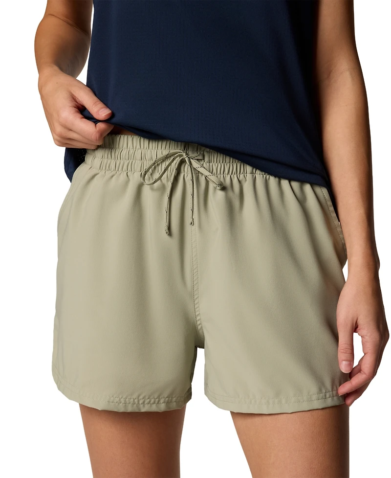 Columbia Women's Mid Rise Blue Vista Hill Shorts