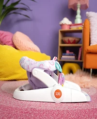 Bright Starts Baby Purple Paradise Learn-to-Sit 2-Position Floor Seat