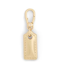 Coach Gold Collectible Signature Stitched Hangtag Charms