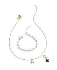 Coach Faux Stone Collectible Signature Ladybug Charms