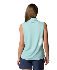 Columbia Women's Cedar Coast Sleeveless Polo Top