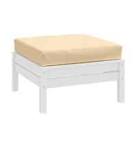 Pallet Cushion Melange Beige 23.6"x23.6"x3.7" Fabric
