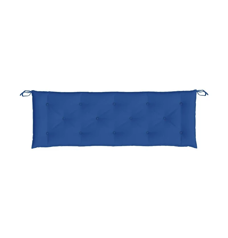 Garden Bench Cushions 2 pcs Blue 59.1"x19.7"x2.8" Oxford Fabric