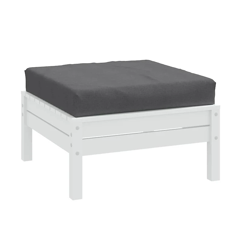 Pallet Cushion Melange Anthracite 23.6"x23.6"x3.7" Fabric