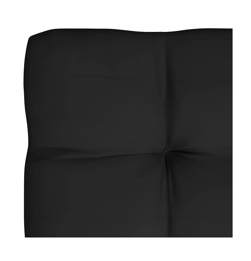Pallet Sofa Cushions 7 pcs Black