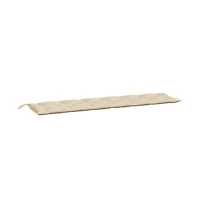 Garden Bench Cushions 2 pcs Beige 78.7"x19.7"x2.8" Oxford Fabric