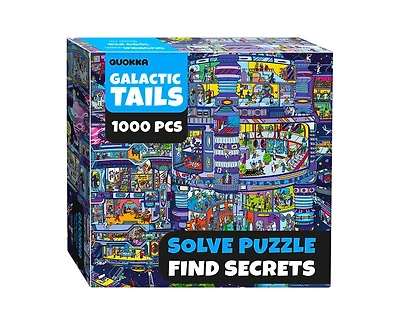 Quokka 1000 Piece Jigsaw Puzzle for Adults – Themed Puzzles with Bonus Challenges