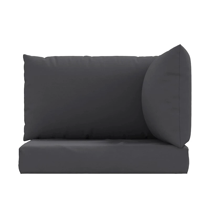 Pallet Cushions 3 pcs Anthracite Oxford Fabric