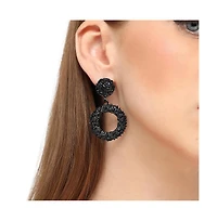 Corroded Drop Earrings