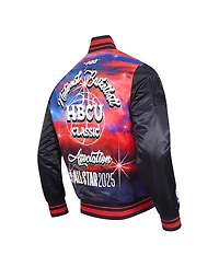 Pro Standard Men's and Women's Black 2025 Nba All-Star Game x Hbcu Full-Snap Satin Jacket