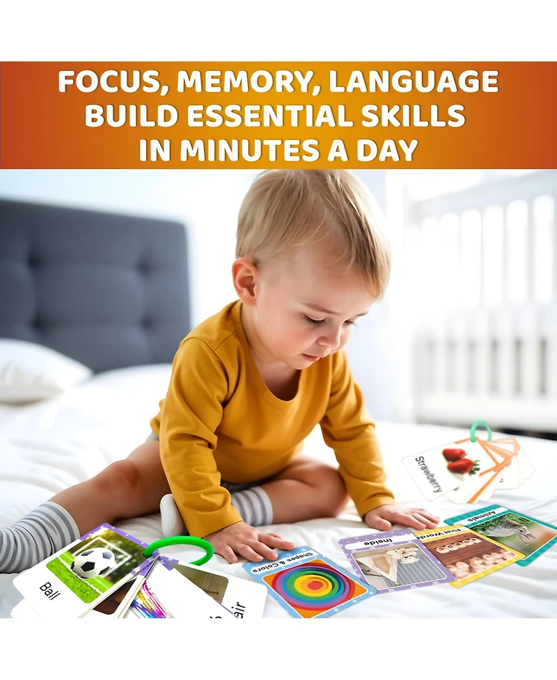 Quokka Abc Learning Flash Cards for Toddlers 2-4 Years Old