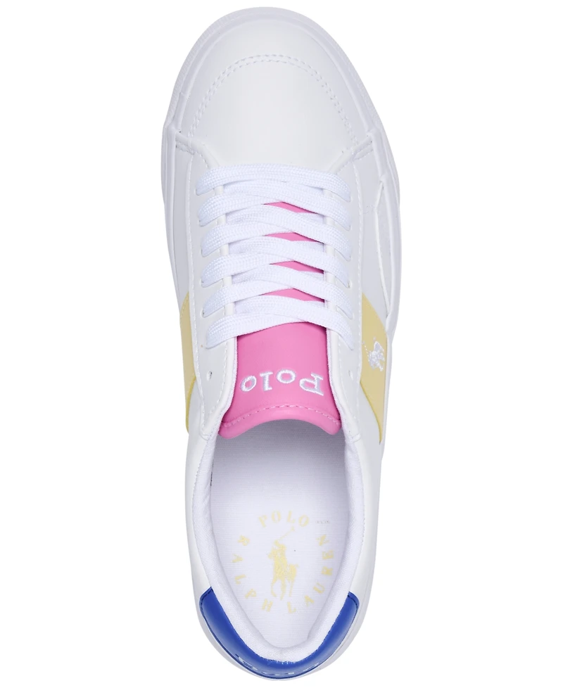 Polo Ralph Lauren Big Girls Ryley Casual Sneakers from Finish Line