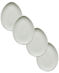 Tableau Egg Relief Plate, Set of 4