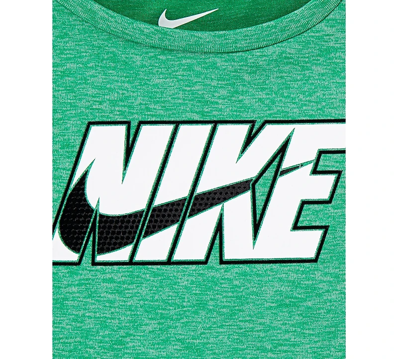 Nike Baby Short-Sleeve Logo T-Shirt & Shorts