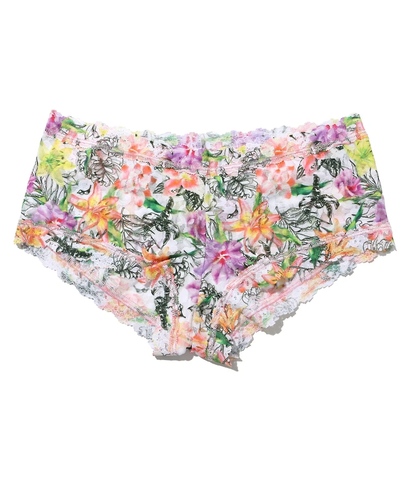 Hanky Panky Women's Printed Signature Lace Boyshort