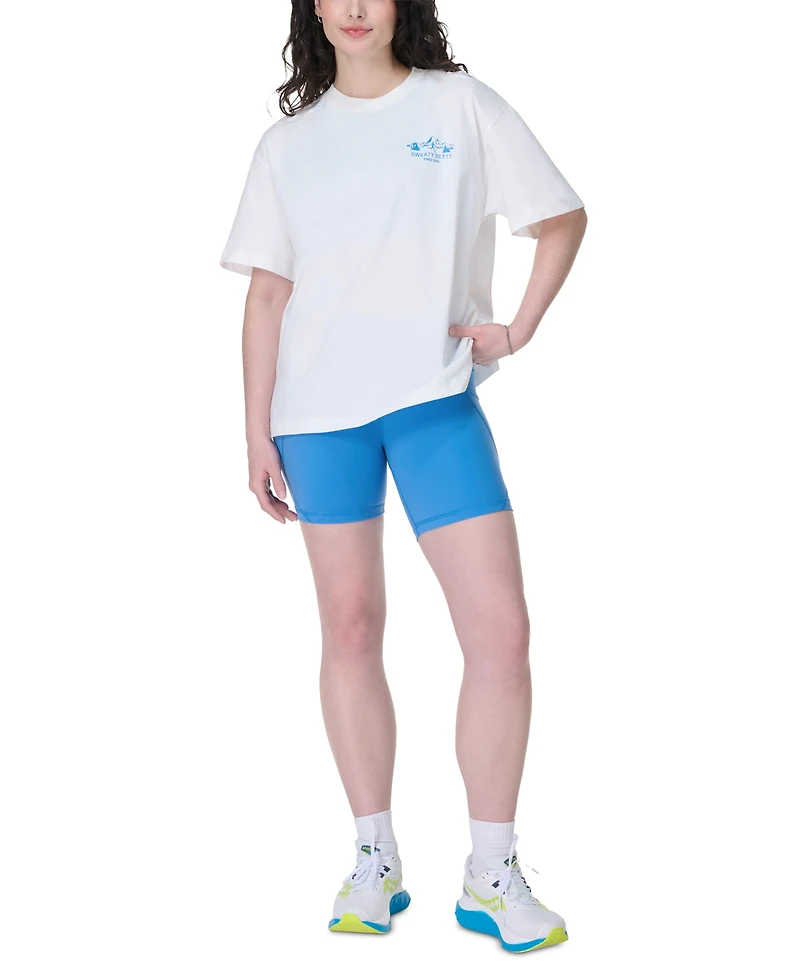 Sweaty Betty Women's Cotton Explore More Logo T-Shirt