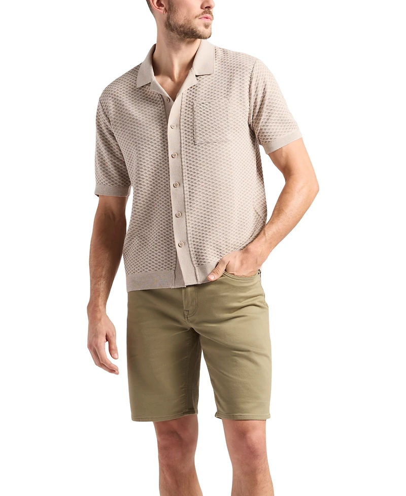 Men's Willow Relaxed Fit Short Sleeve Button-Front Camp Shirt