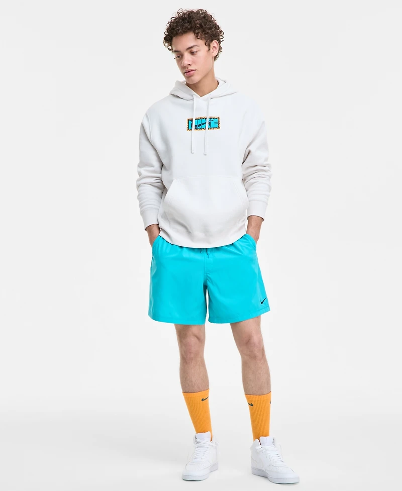 Men's Club Fleece Pull-Over Logo Hoodie