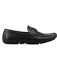 Guess Men's Alsto Ornamented Moc Toe Driving Loafers