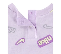 Nike Baby Printed Short Sleeve Coverall