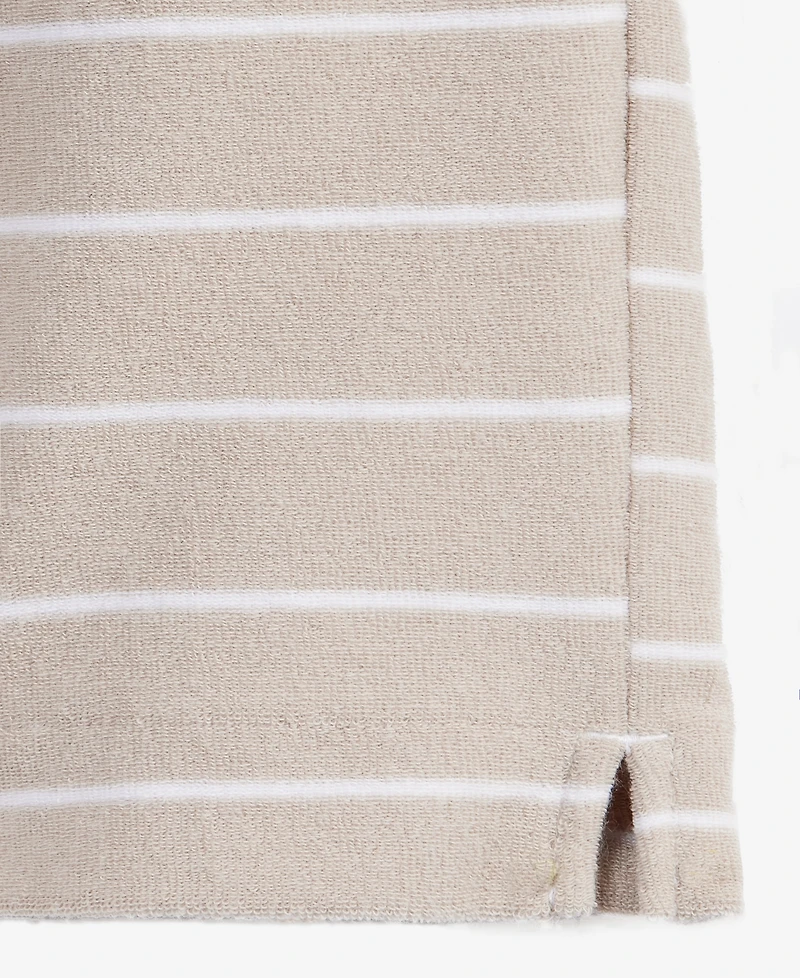 Mode of One Men's Horizontal-Stripe Terry Shorts, Exclusively at Macy's