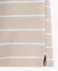 Mode of One Men's Horizontal-Stripe Terry Shorts, Exclusively at Macy's