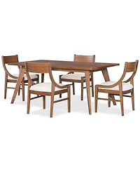 Greystone Ii 5-Pc. Dining Set (Rectangular Table & 4 Chairs)