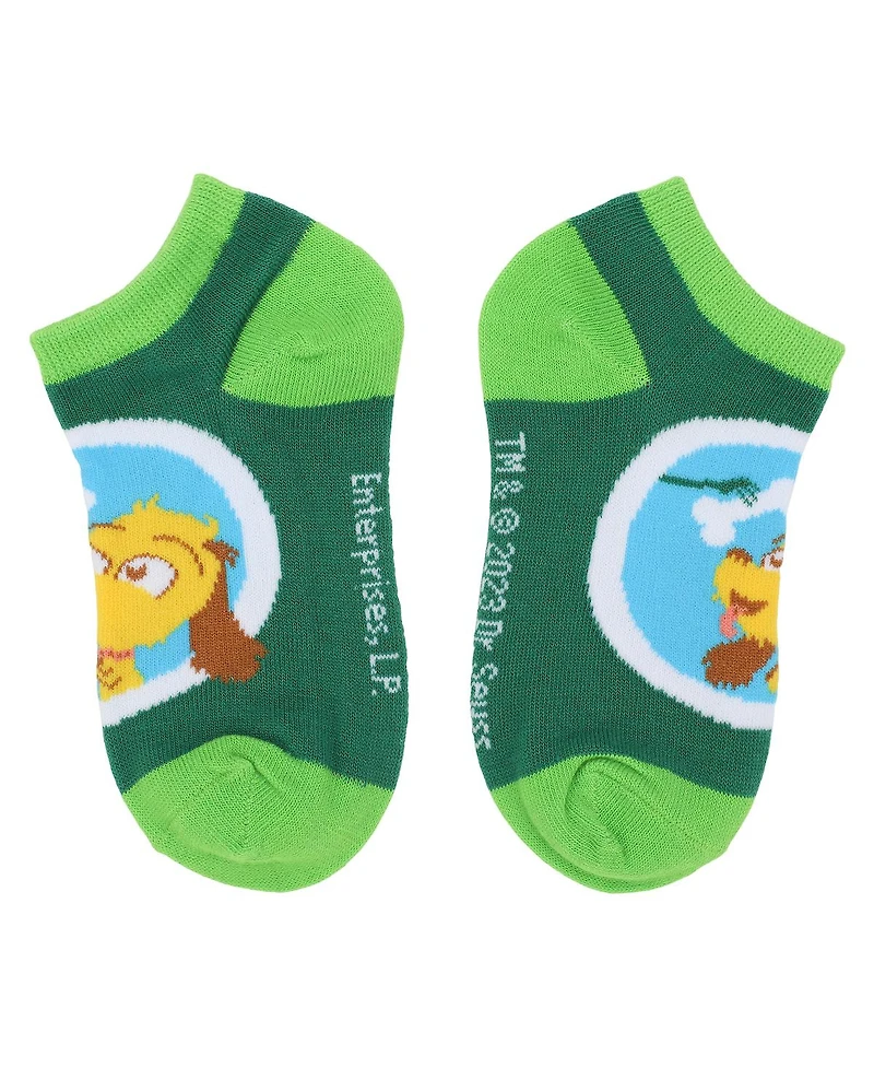 The Grinch Boys Youth Grinch Ankle Socks 6-Pack