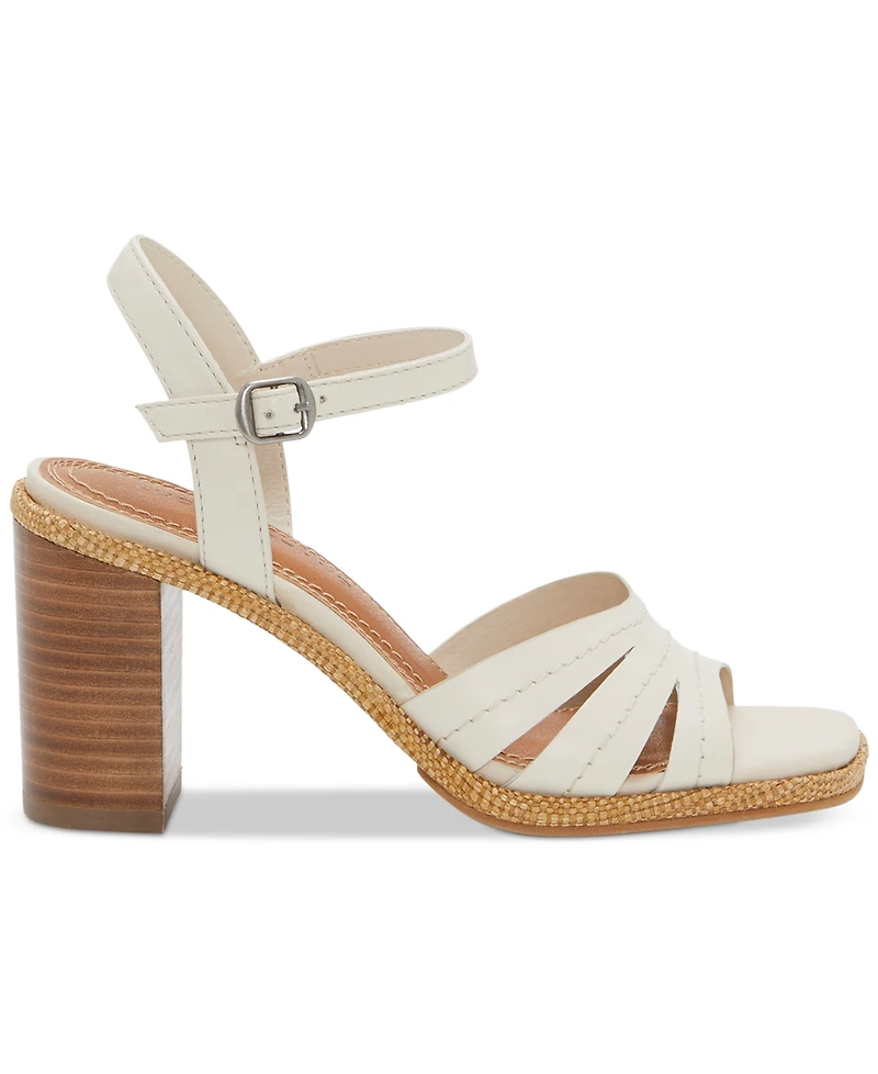 Lucky Brand Women's Fanesa Strappy Block-Heel Dress Sandals