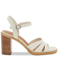 Lucky Brand Women's Fanesa Strappy Block-Heel Dress Sandals