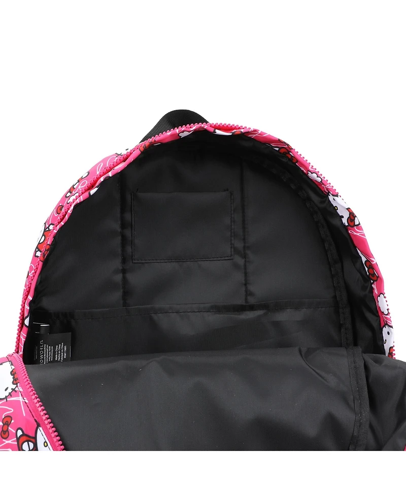 Hello Kitty Toss Aop Pink Ground Travel Backpack