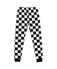 E.t. the Extra-Terrestrial Little Boys E.t. Checkerboard Youth Long Sleeve Pajama Set