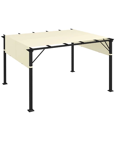 Outsunny 2 Pcs Pergola Shade Cover, Canopy for 10 x 12ft
