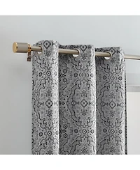 Elrene Home Fashions Berber Ikat Print Blackout Window Curtain Panel
