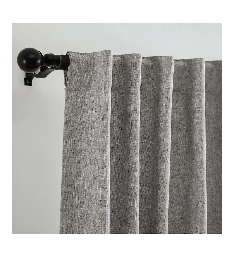 Elrene Home Fashions Solace Solid Max-Blackout Window Curtain Panel