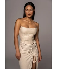 Jluxlabel Women's Fenix Reversible Linen Corset