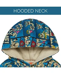 Paw Patrol Boys Fleece 2fer Pullover Hoodie and Jogger Pants Outfit Set