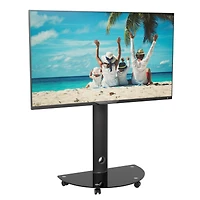 ProMounts Mobile Tv Stand Mount for 32” to 72” Screens, Holds up to 88lbs