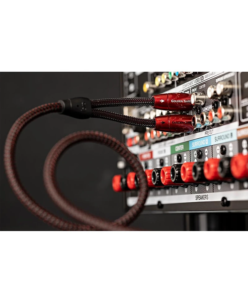 AudioQuest Golden Gate Rca to Rca Analog Interconnect Cable - 0.6 meters