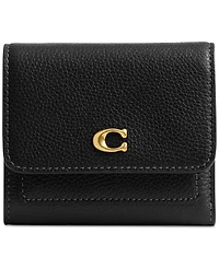 Coach Mila Small Leather Flap Wallet